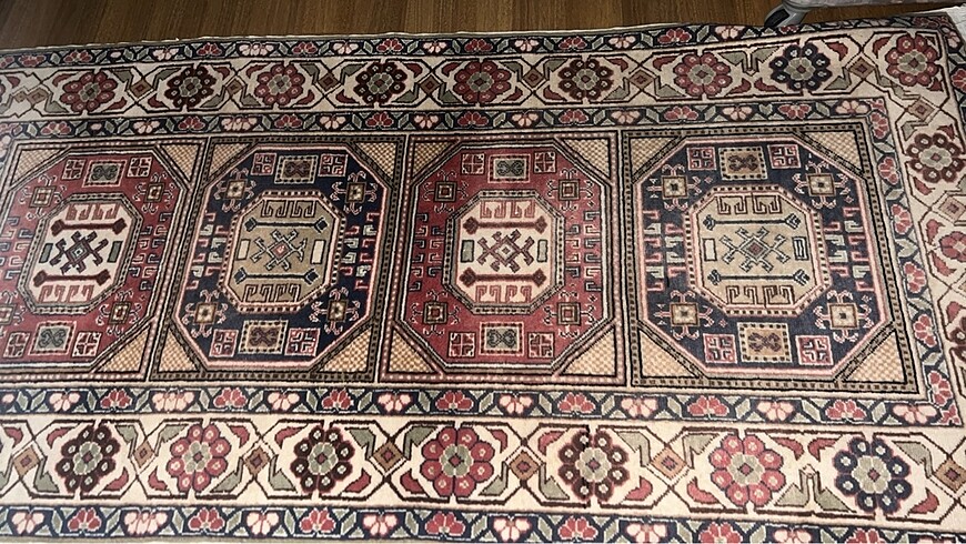 Antika el dokuma halı 180x90 cm