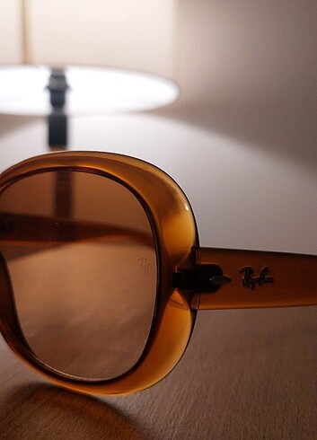 Beden Rayban açık kahve kadın gözlük