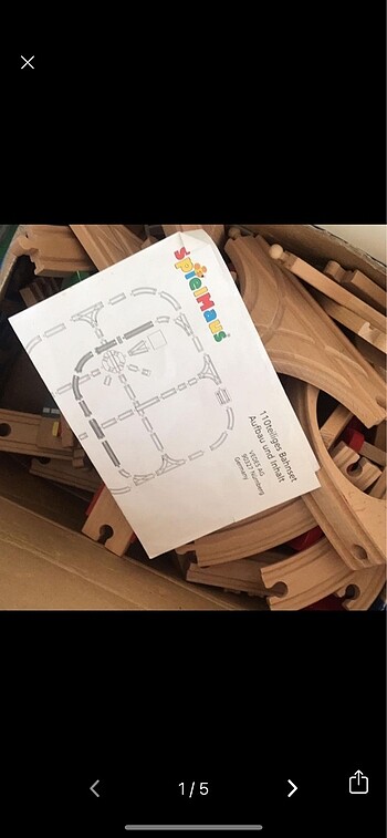 Ahşap tren ikea muadili