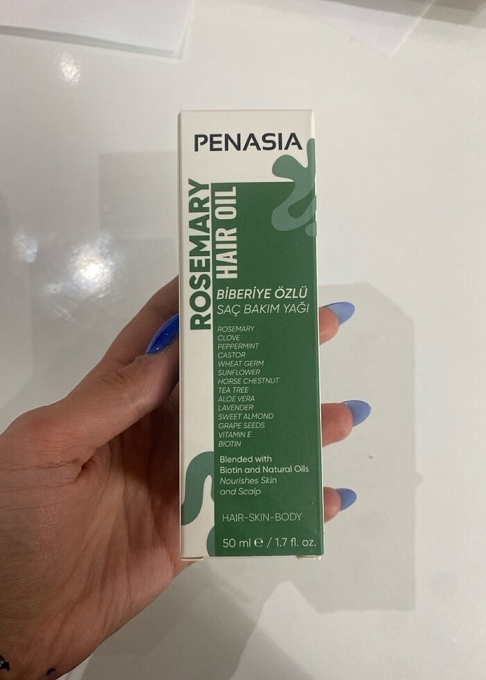 BİBERİYE YAĞI VE KARANFİL ÖZLÜ SAÇ SERUMU - Görsel 3