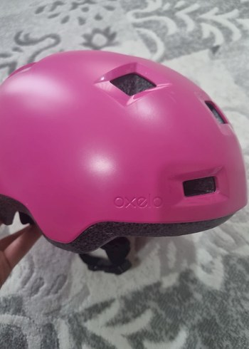 Decathlon Pembe Biker Stili Motosiklet Kaskı - Görsel 2