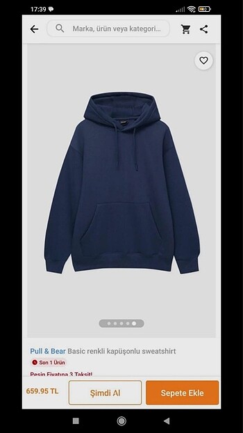 Pull bear sweet