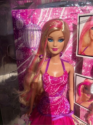 Barbie Glam Hair Kutulu