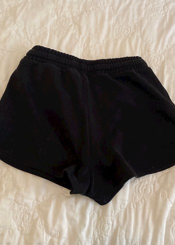 Siyah Baskılı Kız çocuk  Mini Şort - Görsel 2