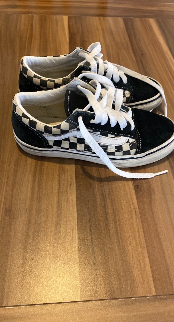 Vans
 Beyaz Siyah Çizgili Bağcıklı Spor Ayakkabı - Görsel 2