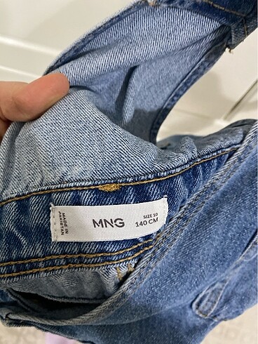 Mango Kız çocuk Jean salopet