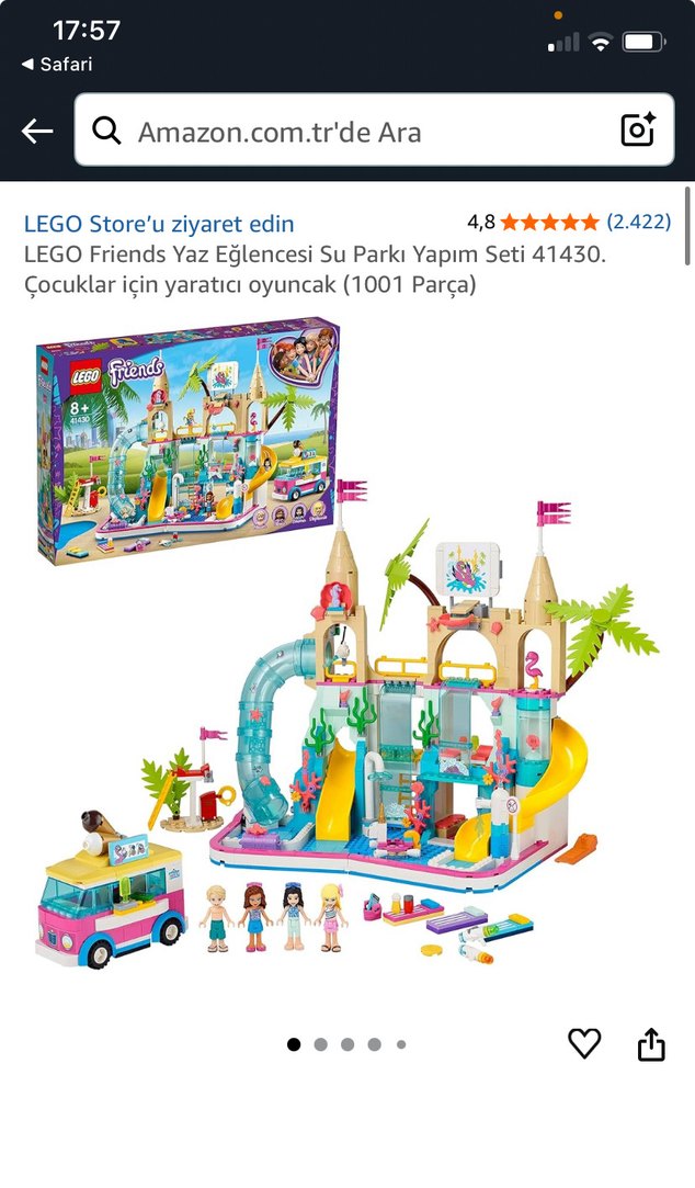 LEGO Friends Yaz Eğlencesi Su Parkı Seti 41430 - Görsel 2