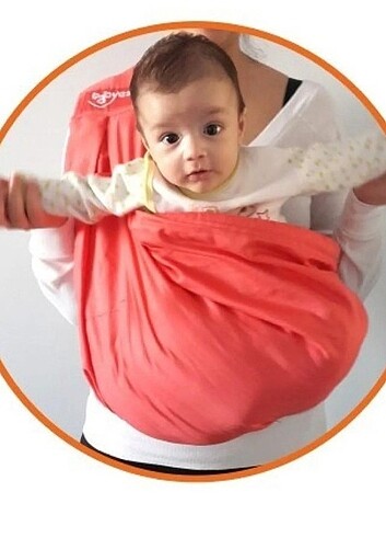 Beden turuncu Renk Bebek sling kanguru