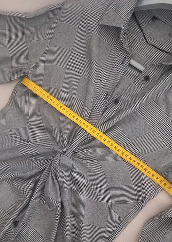 Gri Uzun Kollu Günlük  Elbise - Görsel 5