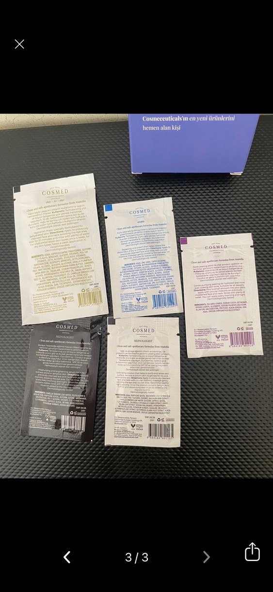 COSMED  Cilt Bakım Seti - Görsel 3