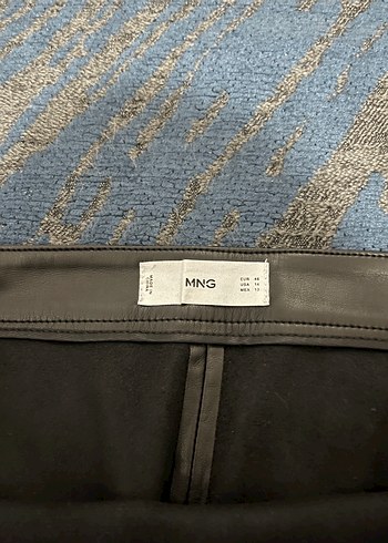 Siyah Deri Midi Kalem Etek - Görsel 4