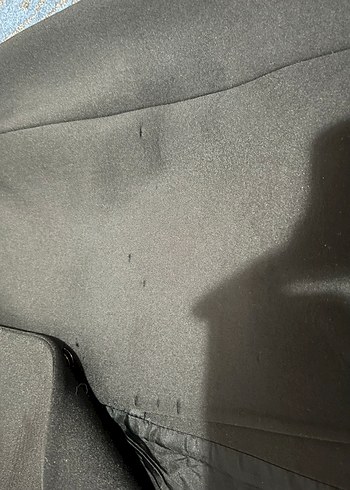 Siyah Uzun Kadın Yelek - Görsel 4