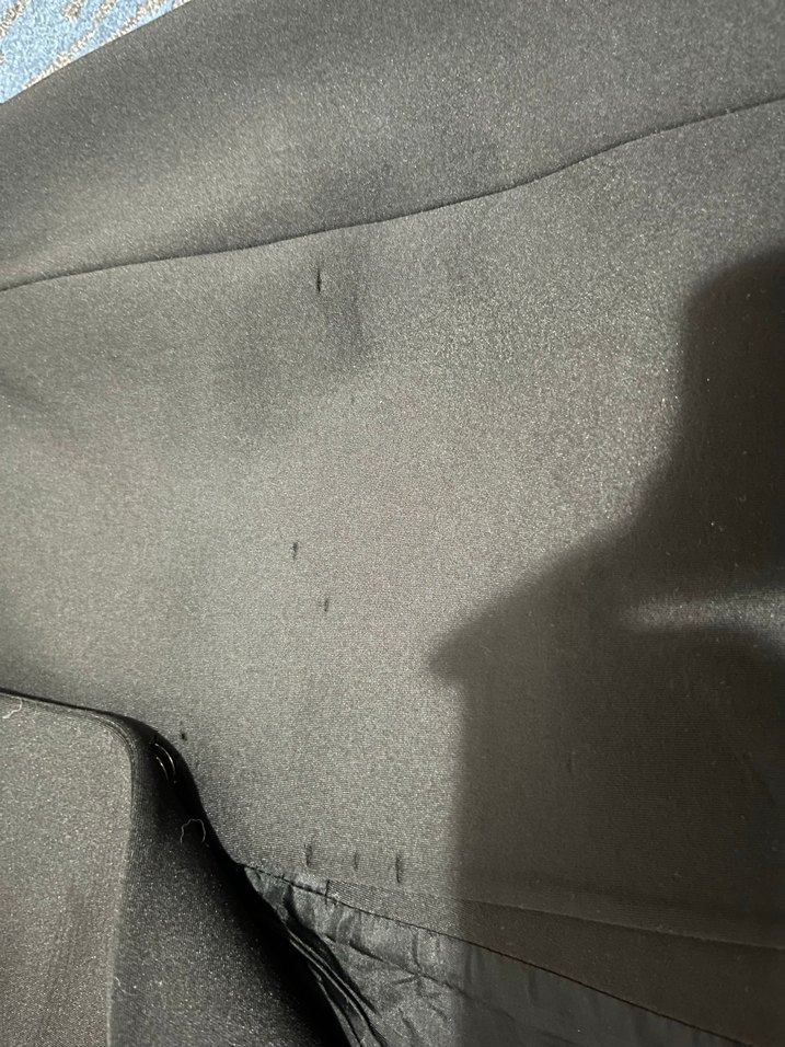 Siyah Uzun Kadın Yelek - Görsel 4