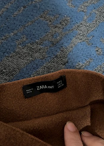 Kahverengi zara kazak - Görsel 4