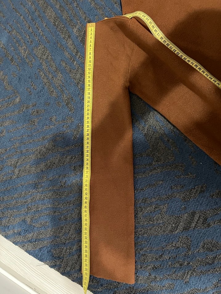 Kahverengi zara kazak - Görsel 3