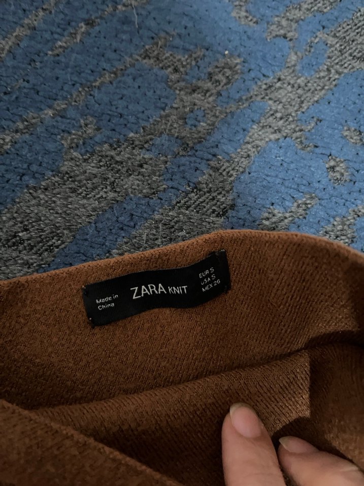 Kahverengi zara kazak - Görsel 4