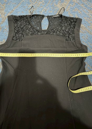 Siyah Midi Kadın Elbise - Görsel 5