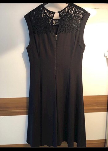 Siyah Midi Kadın Elbise - Görsel 2