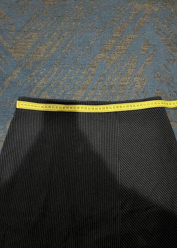 Lacivert Midi Kadın Etek - Görsel 3