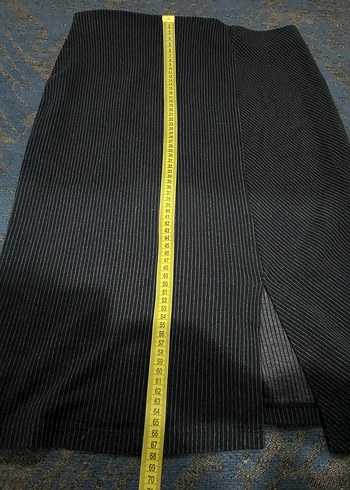 Lacivert Midi Kadın Etek - Görsel 2