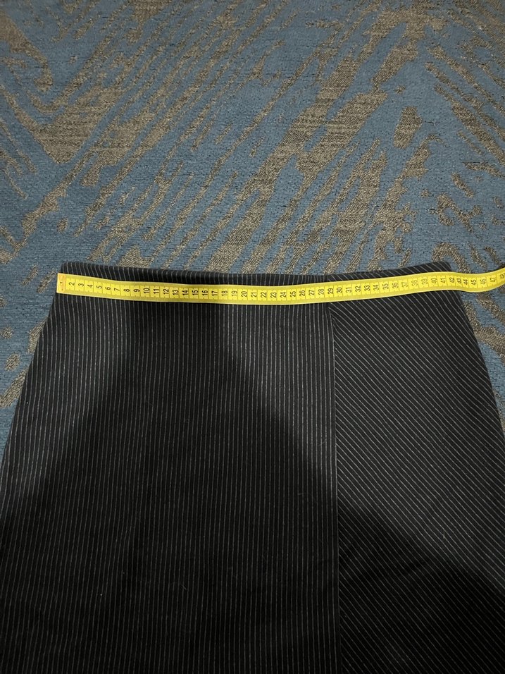 Lacivert Midi Kadın Etek - Görsel 3