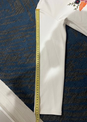 Çiçek Desenli Uzun Kollu tunik - Görsel 4