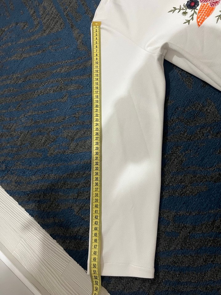 Çiçek Desenli Uzun Kollu tunik - Görsel 4