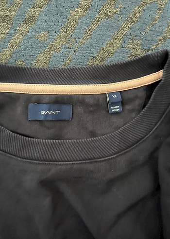 Lacivert Çiçek Desenli Oversize Sweatshirt - Görsel 5