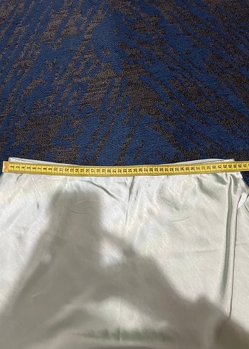 Çağla yeşili Saten Midi Etek, Salaş Kesim - Görsel 5