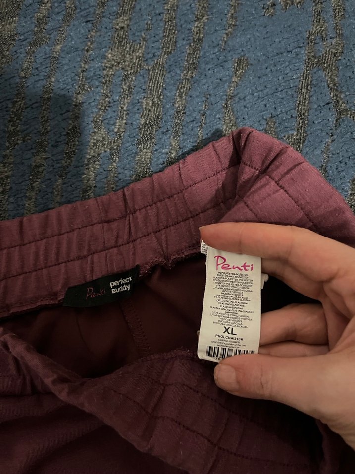 Penti Bordo Kadın Eşofman Altı - Görsel 2