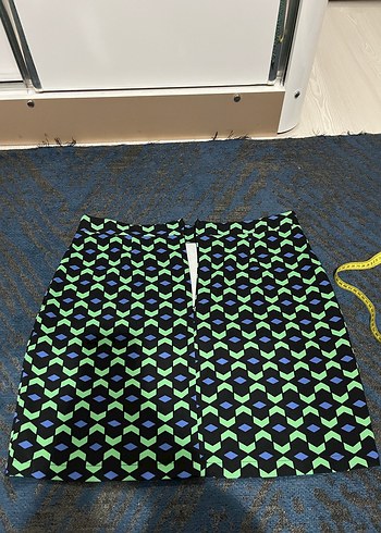 Kadın Çok Renkli Midi Etek - Görsel 5