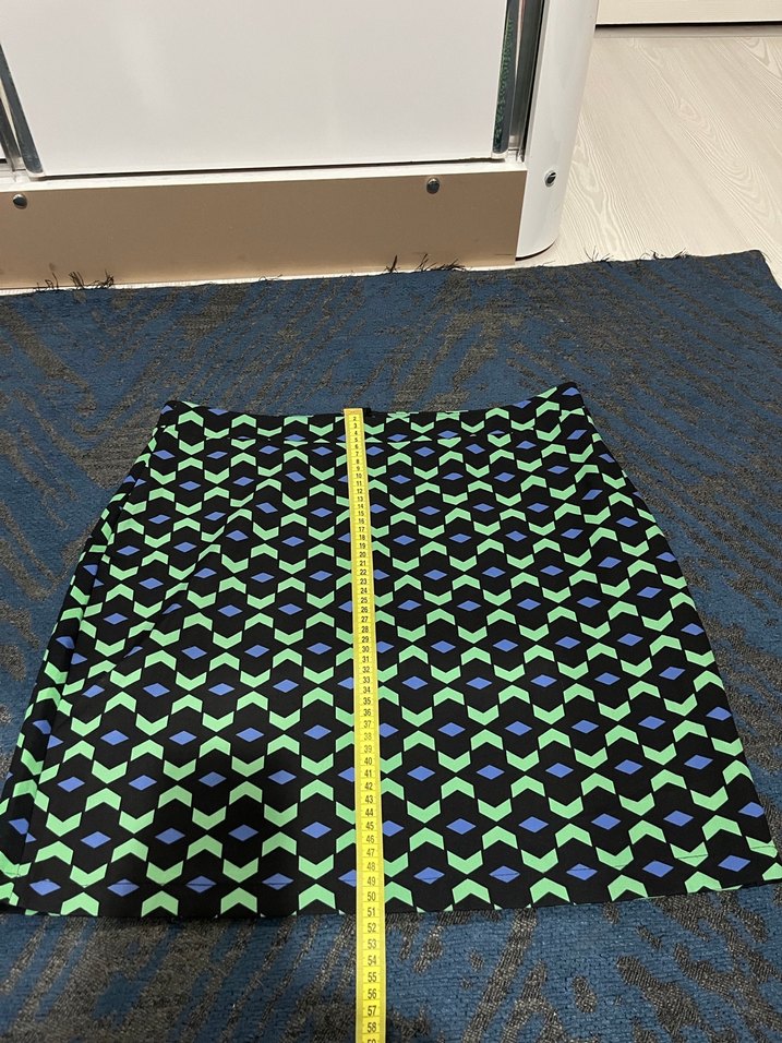 Kadın Çok Renkli Midi Etek - Görsel 2