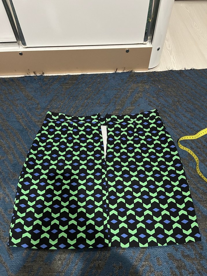 Kadın Çok Renkli Midi Etek - Görsel 5