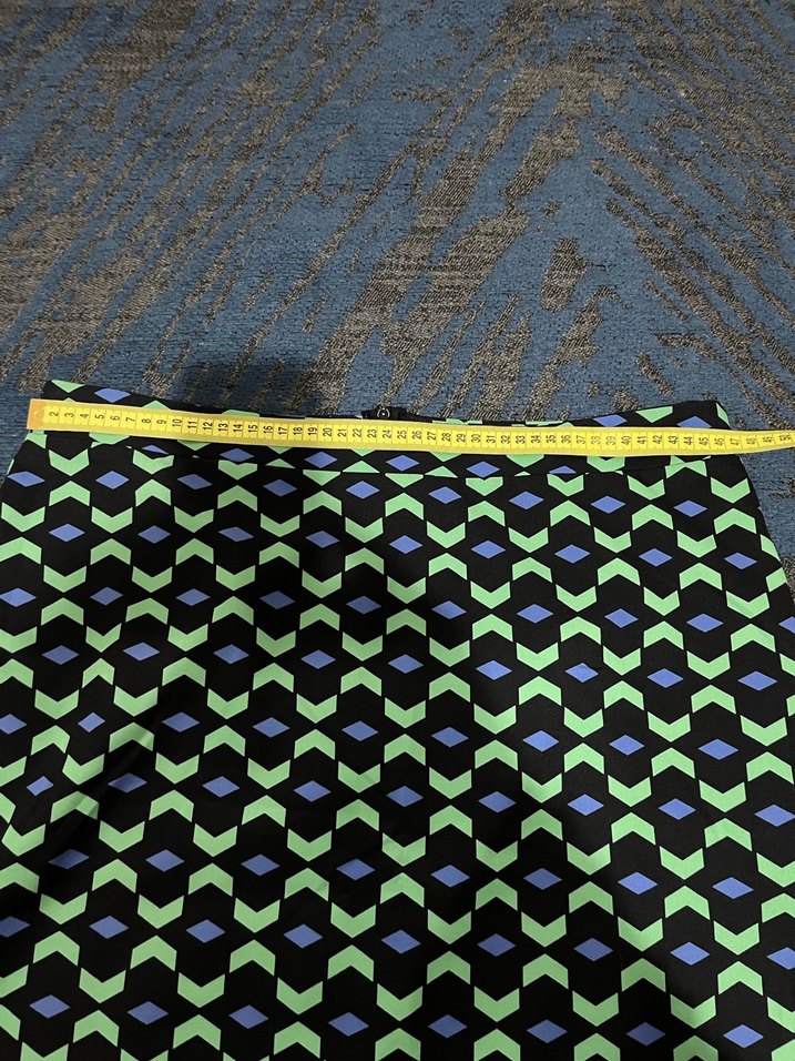 Kadın Çok Renkli Midi Etek - Görsel 3