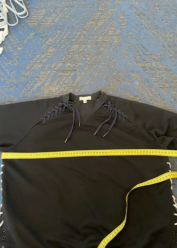 Twist Siyah Kadın Uzun Kollu Sweatshirt - Görsel 5