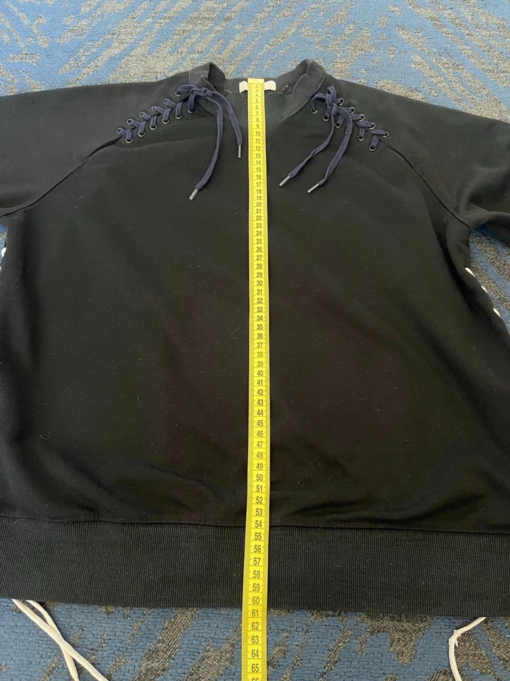 Twist Siyah Kadın Uzun Kollu Sweatshirt - Görsel 4