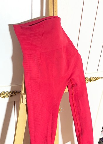 Kemerli Spor Kadın Tayt - Görsel 2