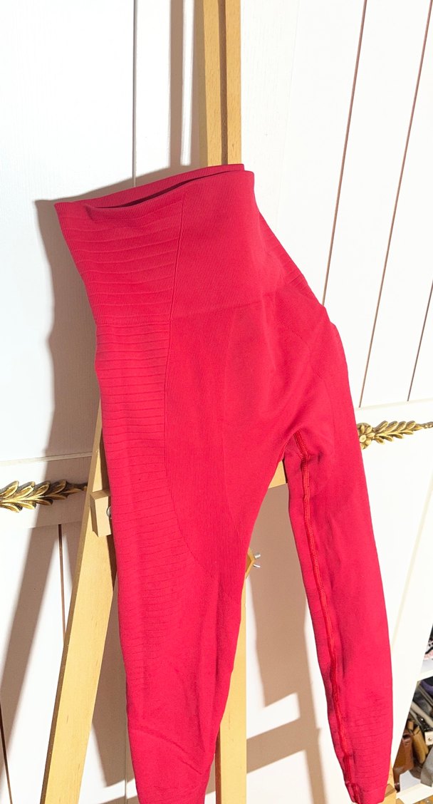 Kemerli Spor Kadın Tayt - Görsel 2