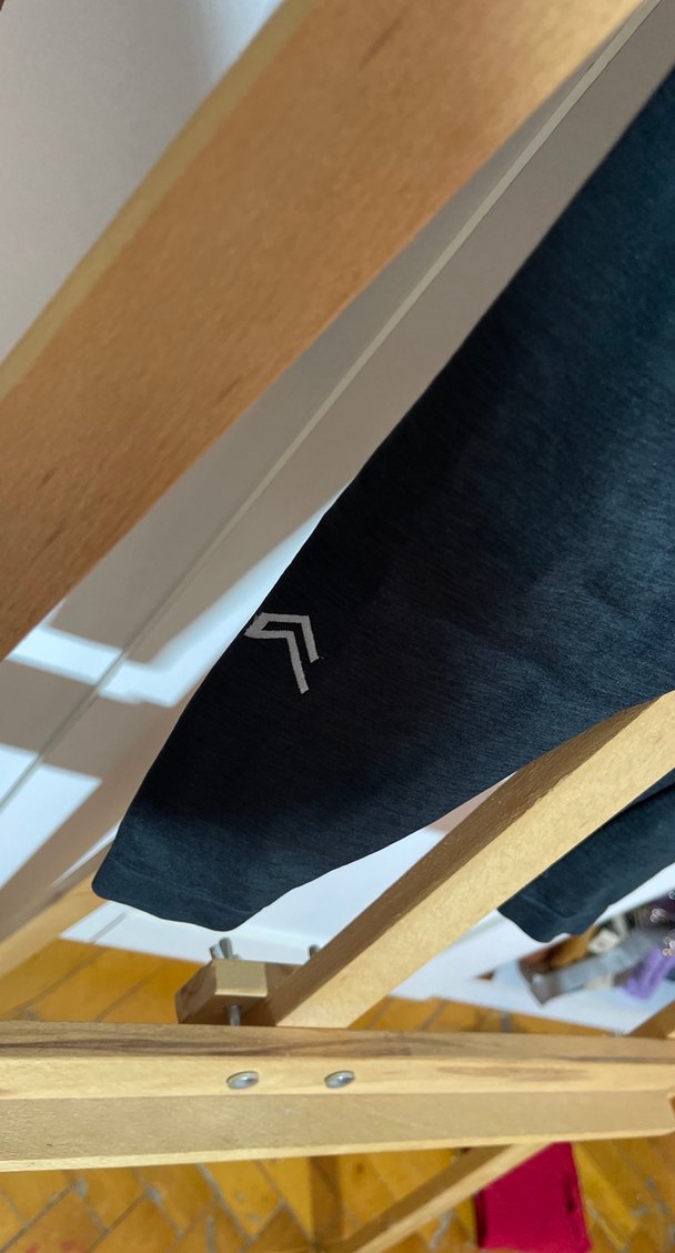 Siyah Kadın Spor Tayt Detaylı - Görsel 2