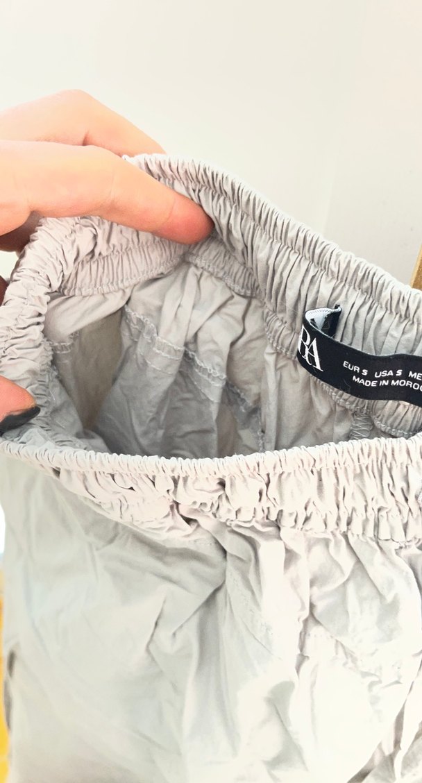 Zara ekstra bol paça pantolon - Görsel 3