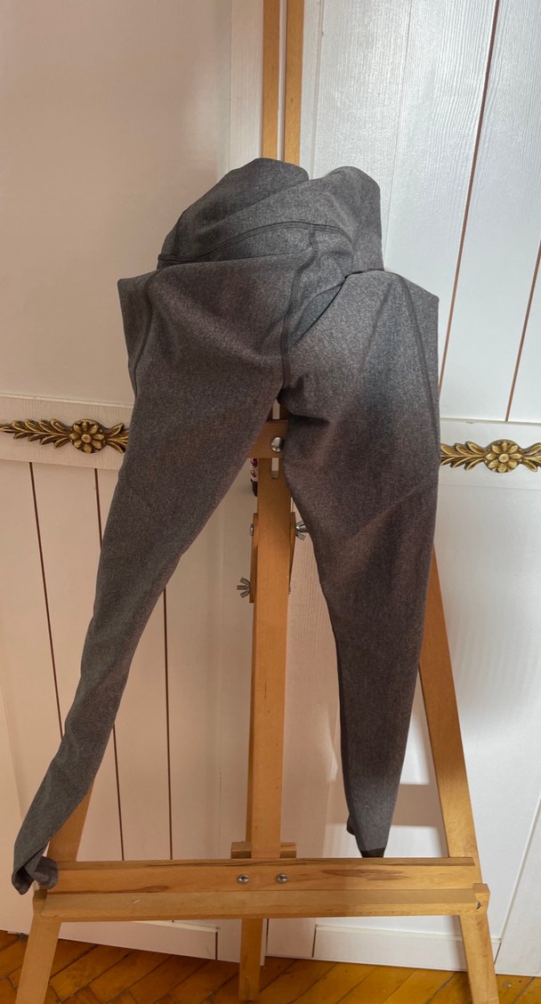 Gri Kadın Spor Taytı - Görsel 3