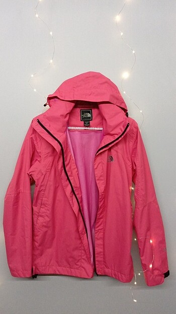 Northface şeker pembe yağmurluk