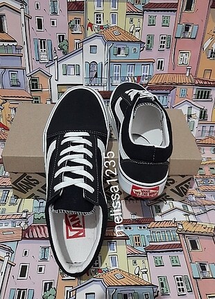 Vans 39 numara A kalite sıfır kutusunda gelir 