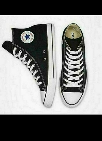 36 Beden siyah Renk 36 numara ürünümüz sıfırdır converse 