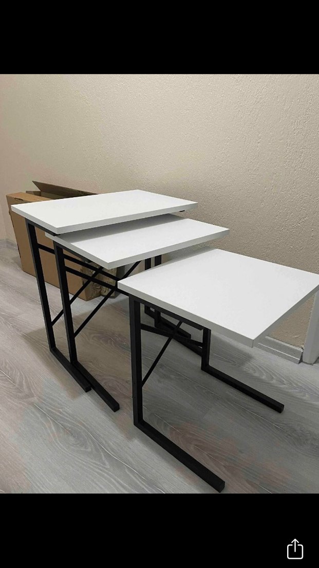 3lü zigon sehpa - Görsel 2