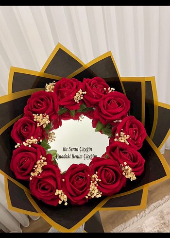 Yapay gül buketi - Görsel 2