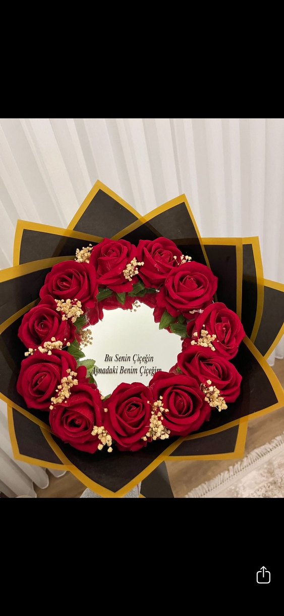 Yapay gül buketi - Görsel 2