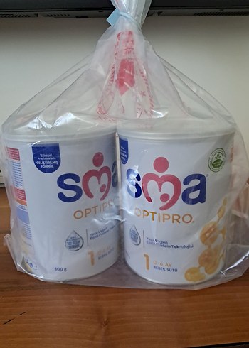 Beden SMA Optipro Bebek devam 0~6 ay 6- 12 ayrı ayrı kutulu mevcut