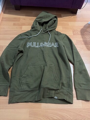 Pull And Bear Yeşil Sweatshirt