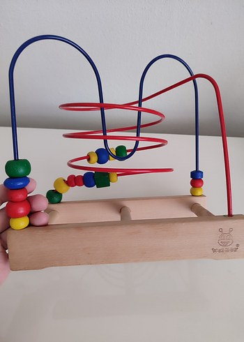 Renkli Ahşap Eğitici Oyuncak